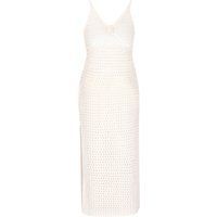 IZIA Kleid Frauen cremefarben