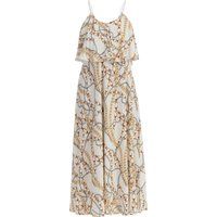 Faina Maxikleid mit Allover-Print Damen weiss