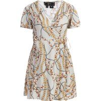 Faina Minikleid mit Allover-Print Damen weiss