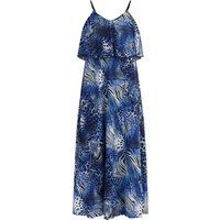Faina Maxikleid mit Animal-Print Damen KÖNIGSBLAU