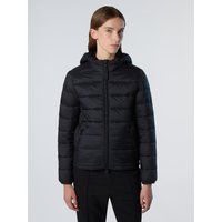 Leichte gesteppte Pufferjacke mit Kapuze