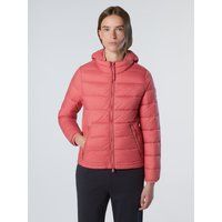 Leichte gesteppte Pufferjacke mit Kapuze
