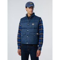 Wendbare, wattierte Outdoor-Weste