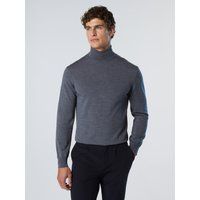 Klassischer Merinowoll-Rollkragenpullover
