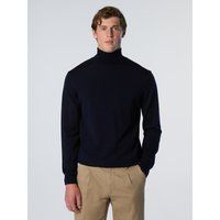 Klassischer Merinowoll-Rollkragenpullover