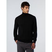Klassischer Merinowoll-Rollkragenpullover