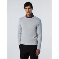 Klassischer Strickpullover mit Rundhalsausschnitt