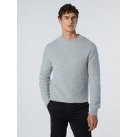Pullover mit Rundhalsausschnitt und Strukturstrick