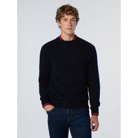 Pullover mit Rundhalsausschnitt und Strukturstrick
