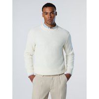 Pullover mit Rundhalsausschnitt und Strukturstrick