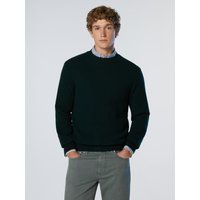 Pullover mit Rundhalsausschnitt und Strukturstrick