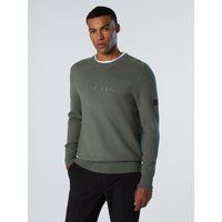 Herren Strickpullover mit Rundhalsausschnitt