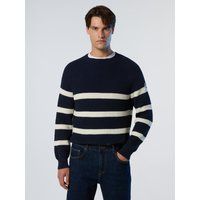 Fischer Rippstrick Pullover mit Rundhalsausschnitt
