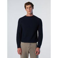 Fischer Rippstrick Pullover mit Rundhalsausschnitt