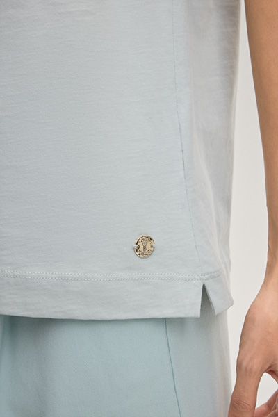 Joop! Toraya T-Shirt in Hellblau mit Logo-Design