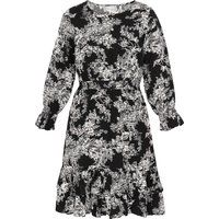 usha Kleid Frauen schwarz-weiß