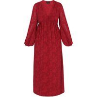 Faina Kleid Frauen Burgund