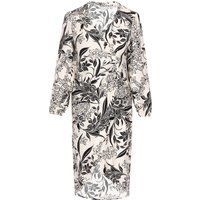 usha Kleid Frauen cremeweiß schwarz