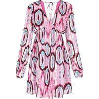 IZIA Kleid Frauen lila mehrfarbig