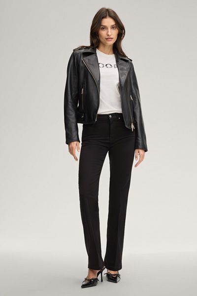 Joop! Tanna Creme Weißes T-Shirt mit Logo-Print