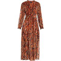 Damen Maxikleid mit Animal-Print