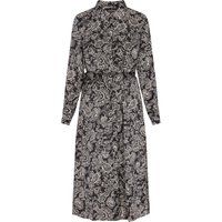 usha Kleid Frauen schwarze Creme