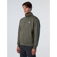 Herren Fleece Sweatshirt mit Reißverschluss