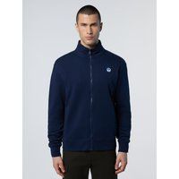 Herren Fleece Sweatshirt mit Reißverschluss