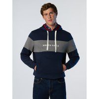 Bio-Baumwoll Hoodie mit Farbblockdesign