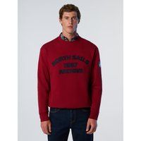 Baumwollfleece-Sweatshirt im Archivstil