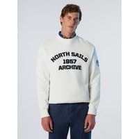 Baumwollfleece-Sweatshirt im Archivstil
