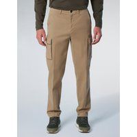 Cargohose aus dunkelblauem Baumwollmischgewebe