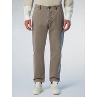 Cargohose aus dunkelblauem Baumwollmischgewebe