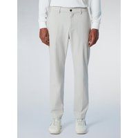 Schmal geschnittene Stretch-Baumwoll-Chinohose