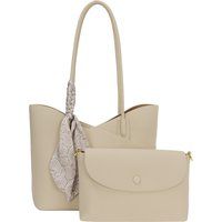 usha 2-IN-1-Tragetaschen-Set 2-IN-1-Tragetaschen-Set Frauen Beige