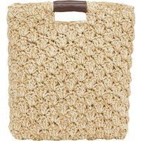 IZIA Handtasche Handtasche Frauen Beige