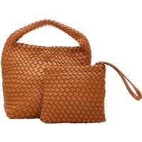 usha Handtasche Damen braun