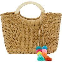 IZIA Handtasche Handtasche Frauen Dunkelbeige