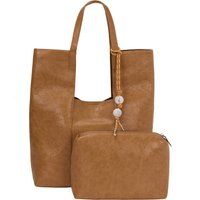 usha 2-IN-1-Tragetaschen-Set 2-IN-1-Tragetaschen-Set Frauen Kaffee