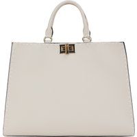 Elegante strukturierte Henkeltasche