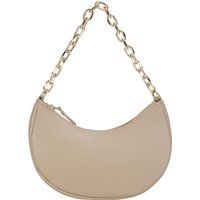 FELIPA Schultertasche aus Leder Damen Mokka