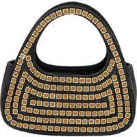 Faina Handtasche Handtasche Frauen schwarzes Gold