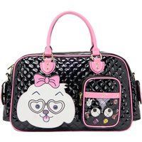 Mymo Handtasche Handtasche Frauen Schwarz Rosa