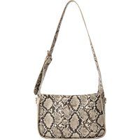 Faina Schultertasche Damen Beige Mehrfarbig