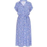 usha Kleid Frauen blau weiß