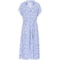 usha Kleid Frauen blau weiß