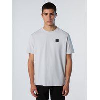 Klassisches Stretch-Jersey T-Shirt mit Rundhalsausschnitt