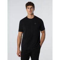 Klassisches Stretch-Jersey T-Shirt mit Rundhalsausschnitt