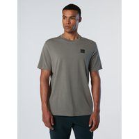 Klassisches Stretch-Jersey T-Shirt mit Rundhalsausschnitt