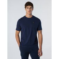 Klassisches Stretch-Jersey T-Shirt mit Rundhalsausschnitt